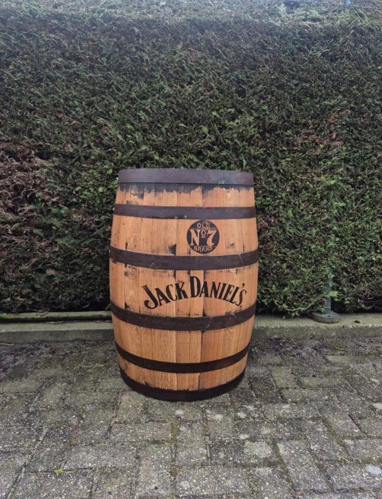 Whiskeyvat met logo / bedrijfslogo, Ophalen, 150 liter of meer, Zo goed als nieuw, Bb
