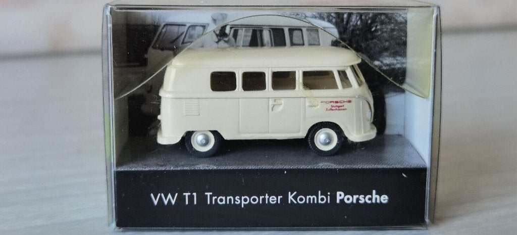 WIKING VW T1 Transporter PORSCHE Stuttgart Zuffenhausen, Ophalen of Verzenden, Nieuw, Auto, Wiking