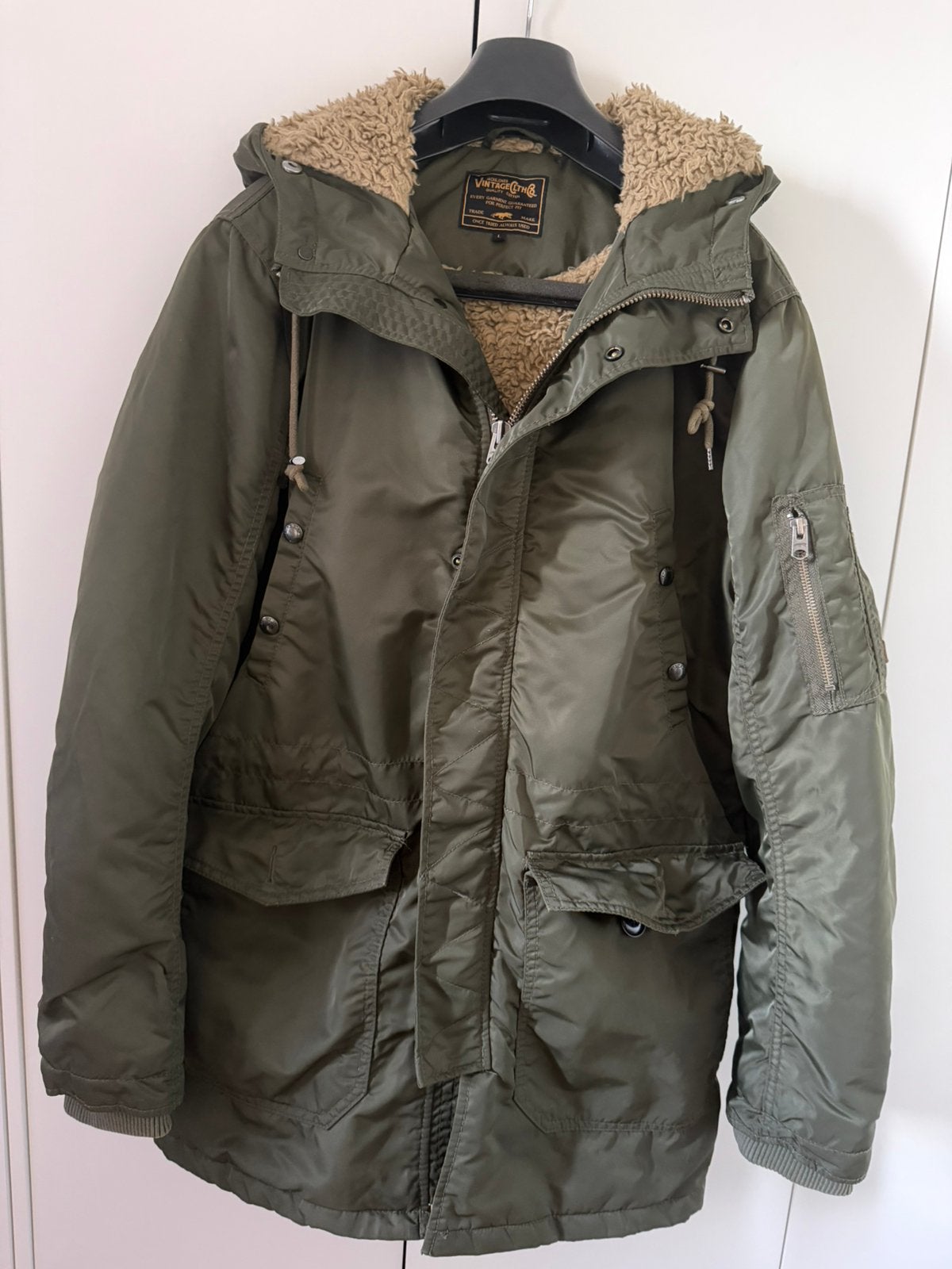 Jack&Jones winterjas maat L, Ophalen of Verzenden, Gedragen, Maat 52/54 (L), Groen