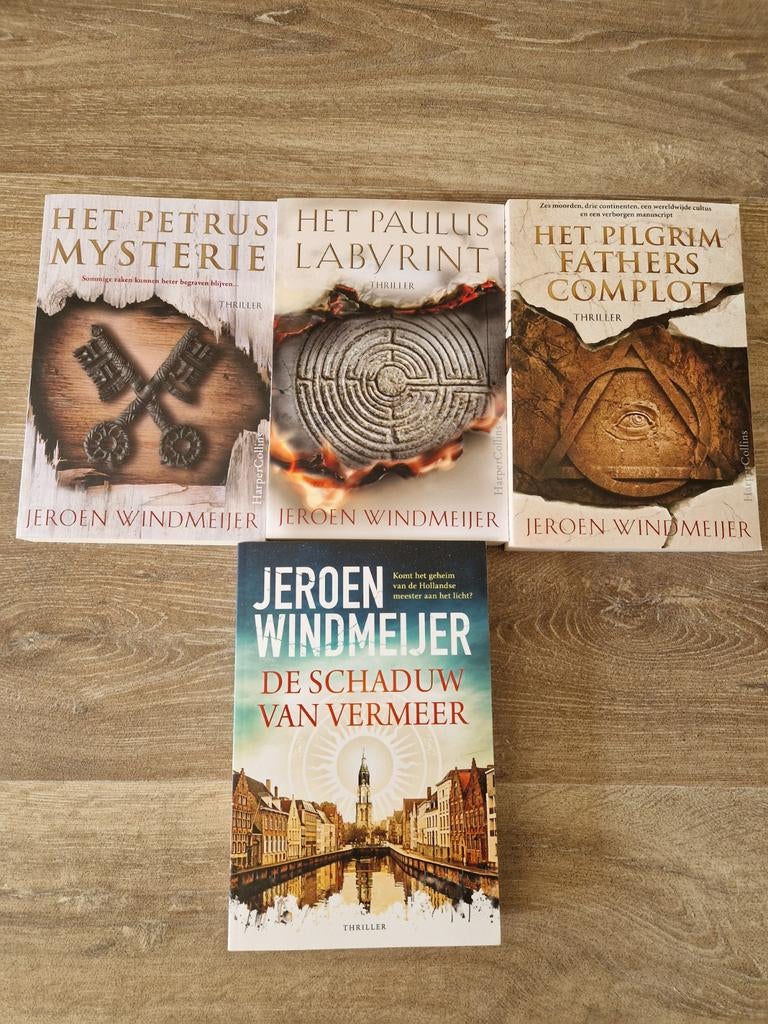 Jeroen Windmeijer Thriller Boeken Set (4 stuks), Boeken, Thrillers, Ophalen of Verzenden, Gelezen, Jeroen Windmeijer, Nederland