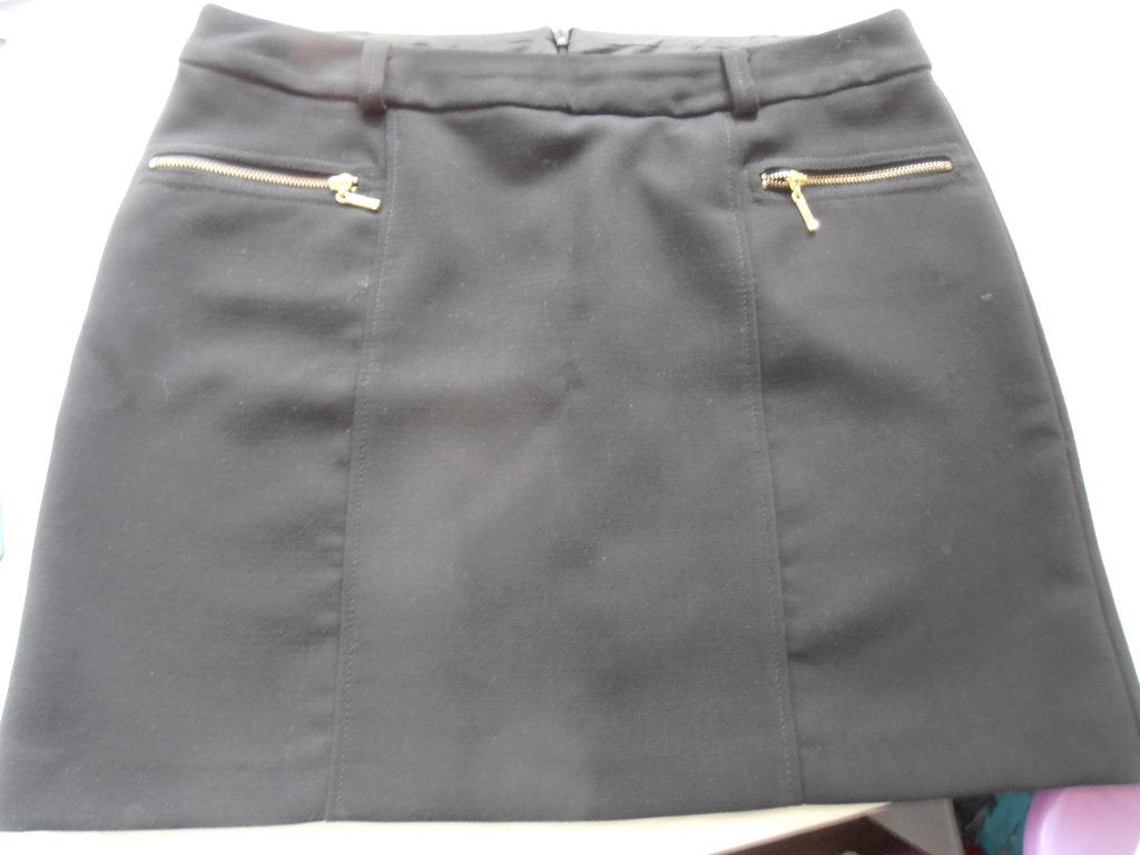 zwart rokje, Kleding | Dames, Maat 38/40 (M), Verzenden, Zo goed als nieuw, Boven de knie