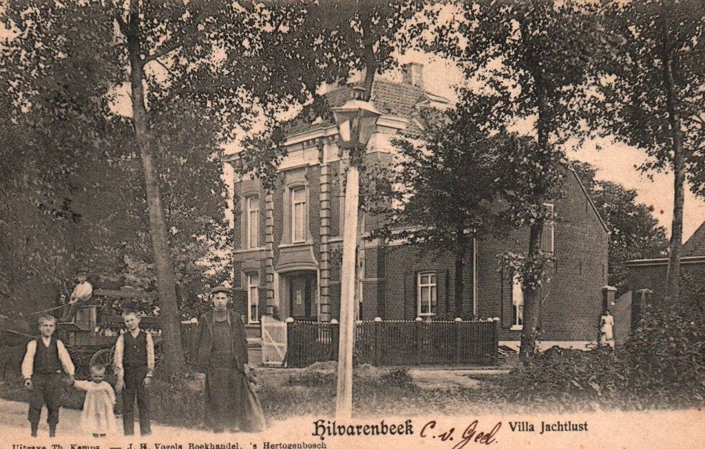 Ansichtkaart Hilvarenbeek, Verzamelen, Ansichtkaarten | Nederland, Ophalen of Verzenden, Noord-Brabant