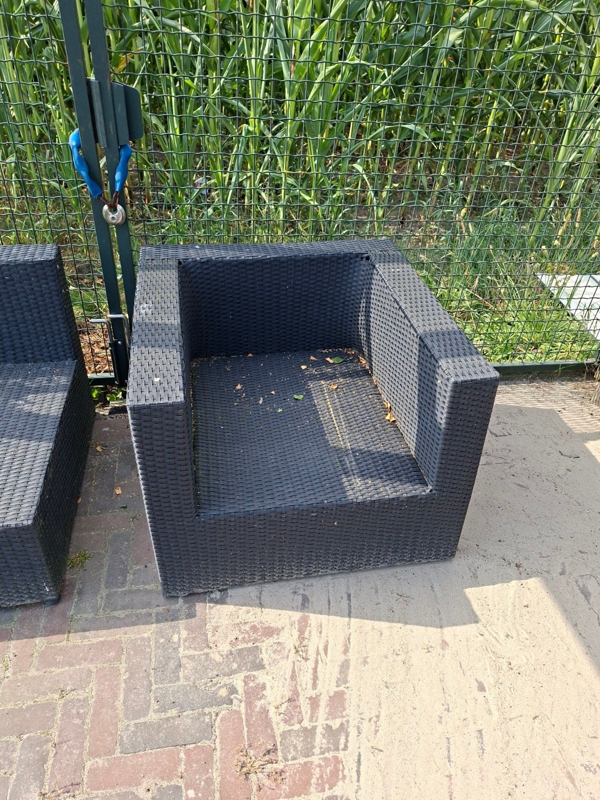 tuinstoelen, Ophalen, Gebruikt