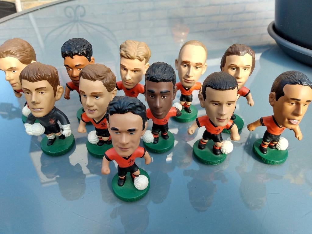 Oranje Leeuwen Voetbal Bobbleheads - Complete Set, Verzamelen, Poppetjes en Figuurtjes, Ophalen of Verzenden, Gebruikt