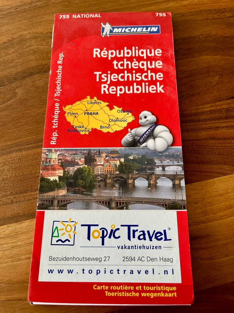 Michelin wegenkaart Tsjechische Republiek, Gelezen, Michelin, Europa, Ophalen of Verzenden
