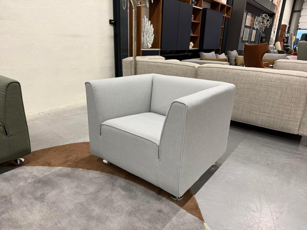 Nieuw Gelderland 4800 Fauteuil Credo Blauw Design stoel, Nieuw, 75 tot 100 cm, Ophalen of Verzenden, Gelderland