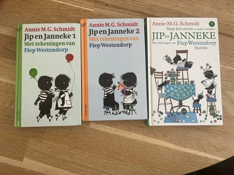 Jip en Janneke boeken - Annie M.G. Schmidt (3 stuks), Ophalen of Verzenden, Gelezen, Fictie algemeen