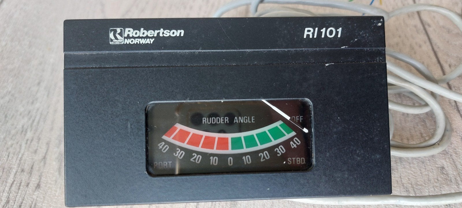 Simrad/Robertson RI 101 Rudder indicator, Watersport en Boten, Navigatiemiddelen en Scheepselektronica, Ophalen of Verzenden, Zo goed als nieuw