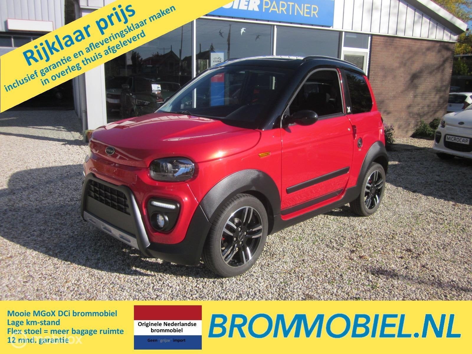 Stoere Microcar M.GoX brommobiel | 2020 | Slechts 16.000 km!, Diversen, Route d'hauterive abrest, Ligier, Info@Ligier.com, Gebruikt