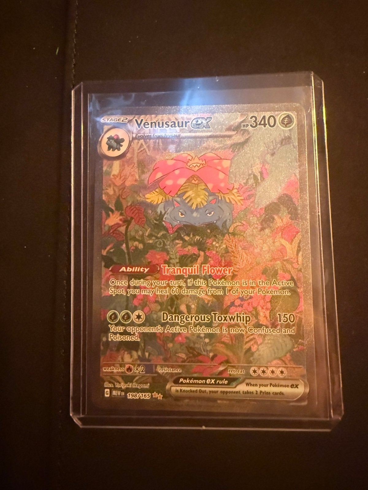 Venusaur 198, Ophalen of Verzenden, Zo goed als nieuw