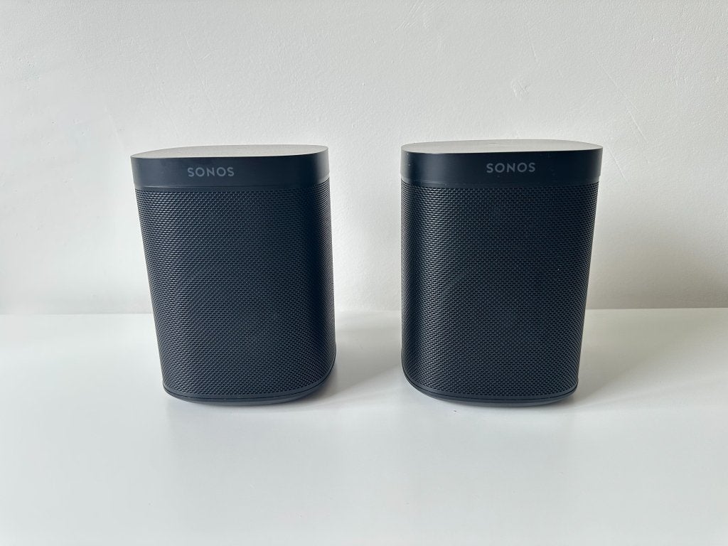 Sonos One Gen 2 + One SL – zwart – 2 stuks