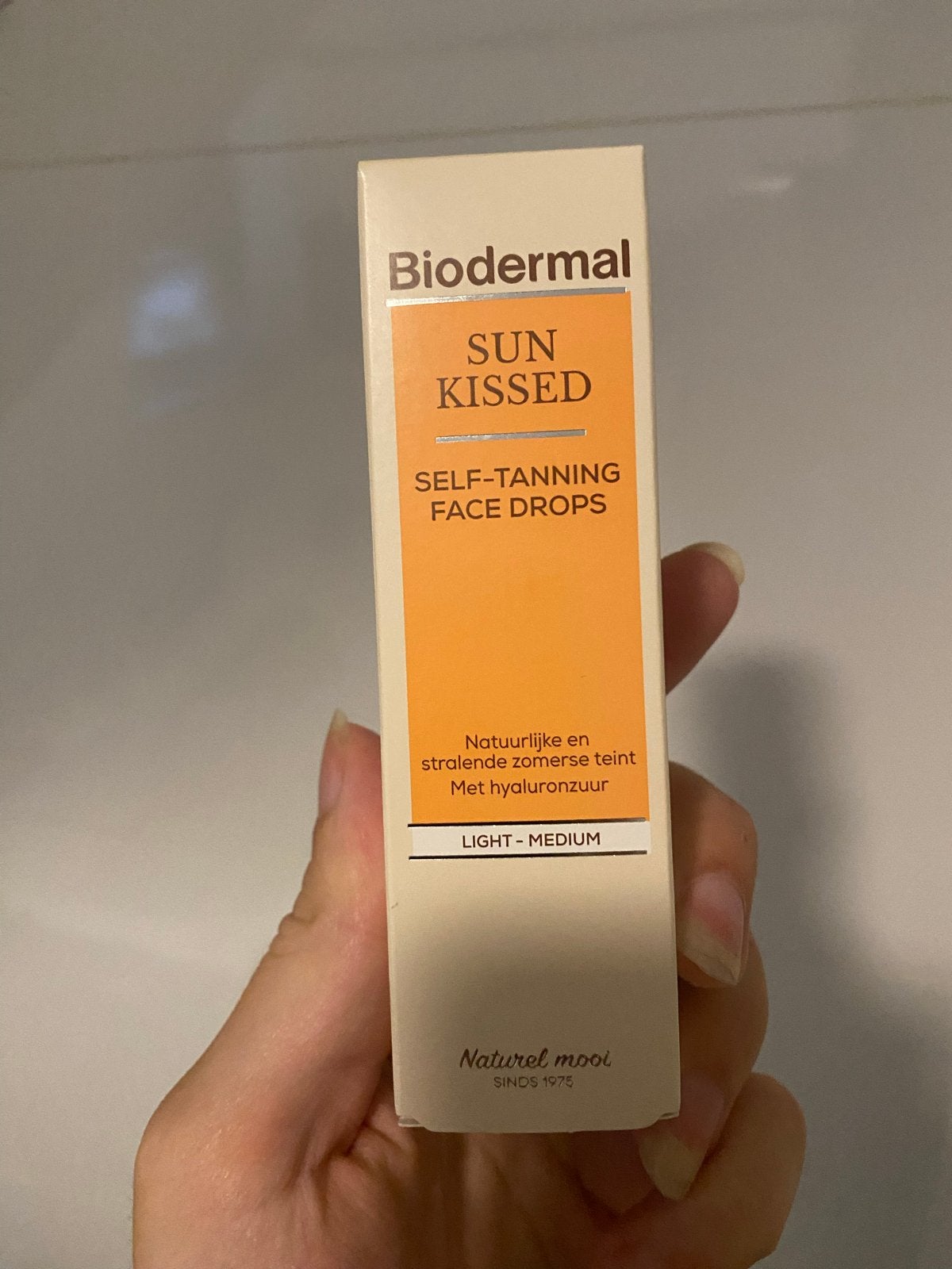 Biodermal Sun Kissed Zelfbruinende Gezichtsdruppels, Overige kleuren, Gehele gezicht, Nieuw, Ophalen of Verzenden