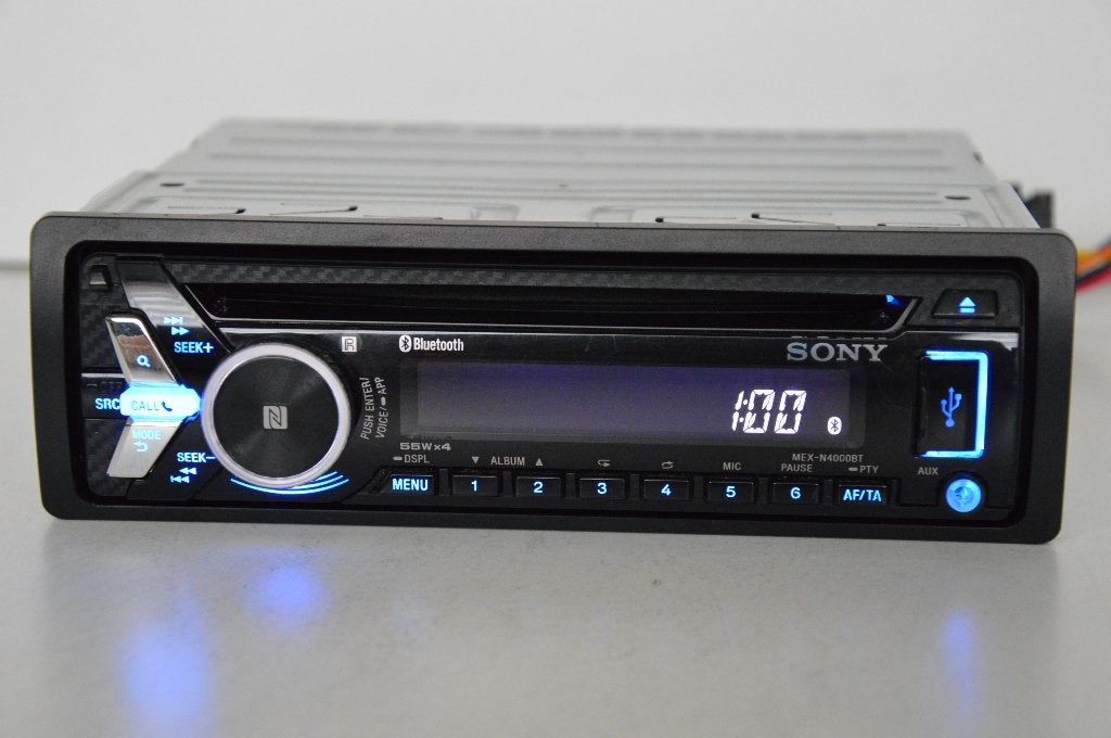 SONY  MEX-N4000BT  MP3  AUX  USB  BLUETOOTH, Ophalen of Verzenden, Zo goed als nieuw