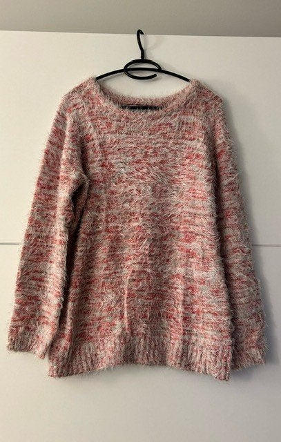 Atlas for Women roze-witte trui met lange mouwen, Kleding | Dames, Maat 46/48 (XL) of groter, Ophalen of Verzenden, Zo goed als nieuw