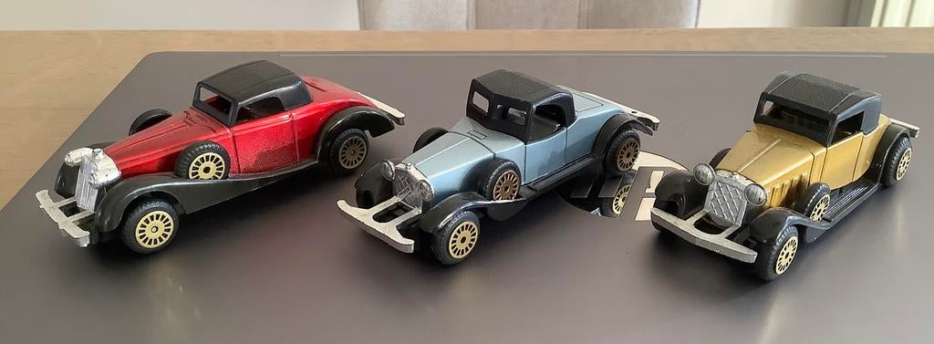 3 Vintage auto’s Emson Freewell- Klassieke Modellen, Ophalen of Verzenden, Zo goed als nieuw, Auto, Overige merken