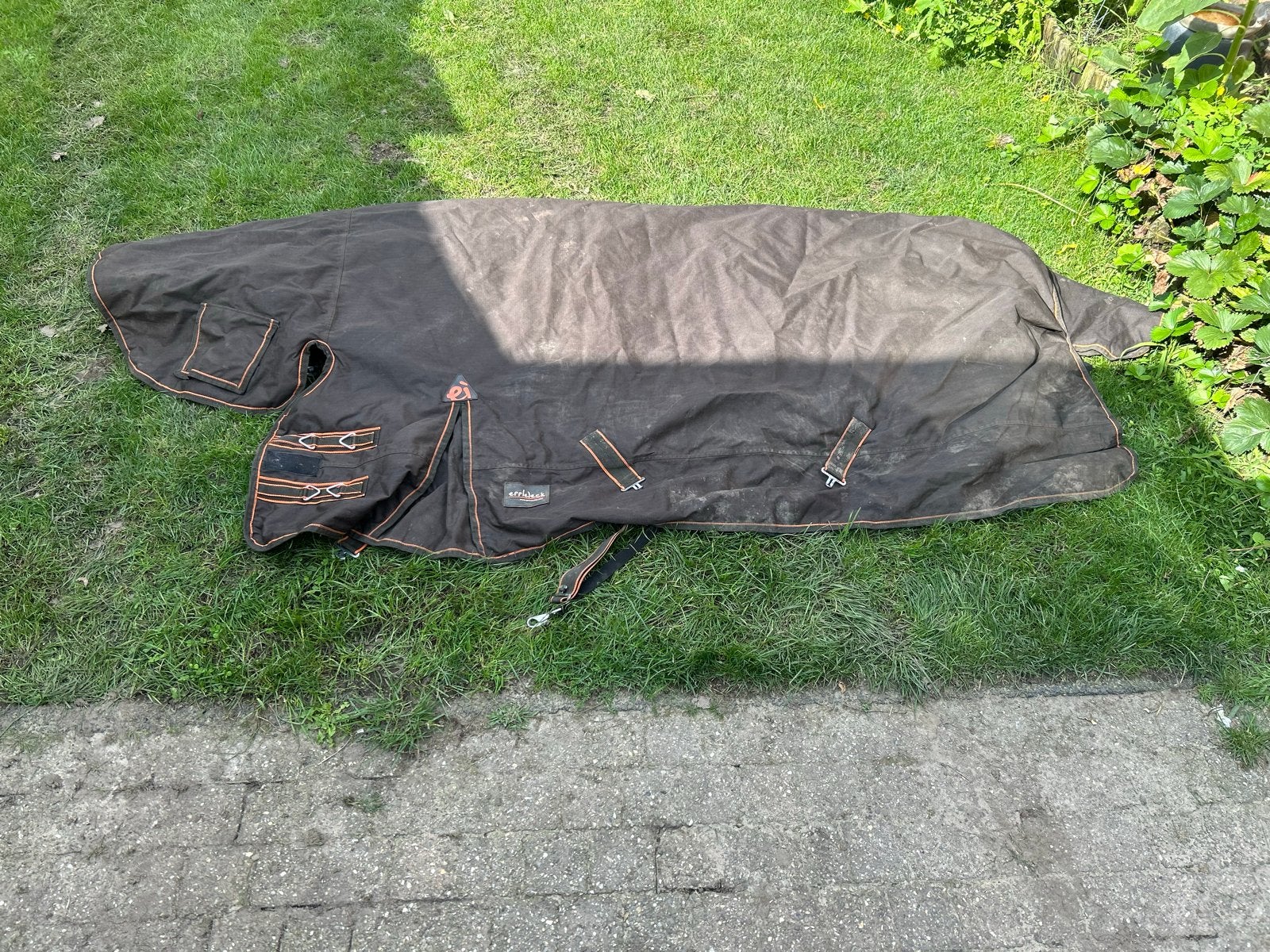 Winterdeken maat 185, Dieren en Toebehoren, Paarden en Pony's | Dekens en Dekjes, Full (L), 300 g, Ophalen of Verzenden, Zo goed als nieuw