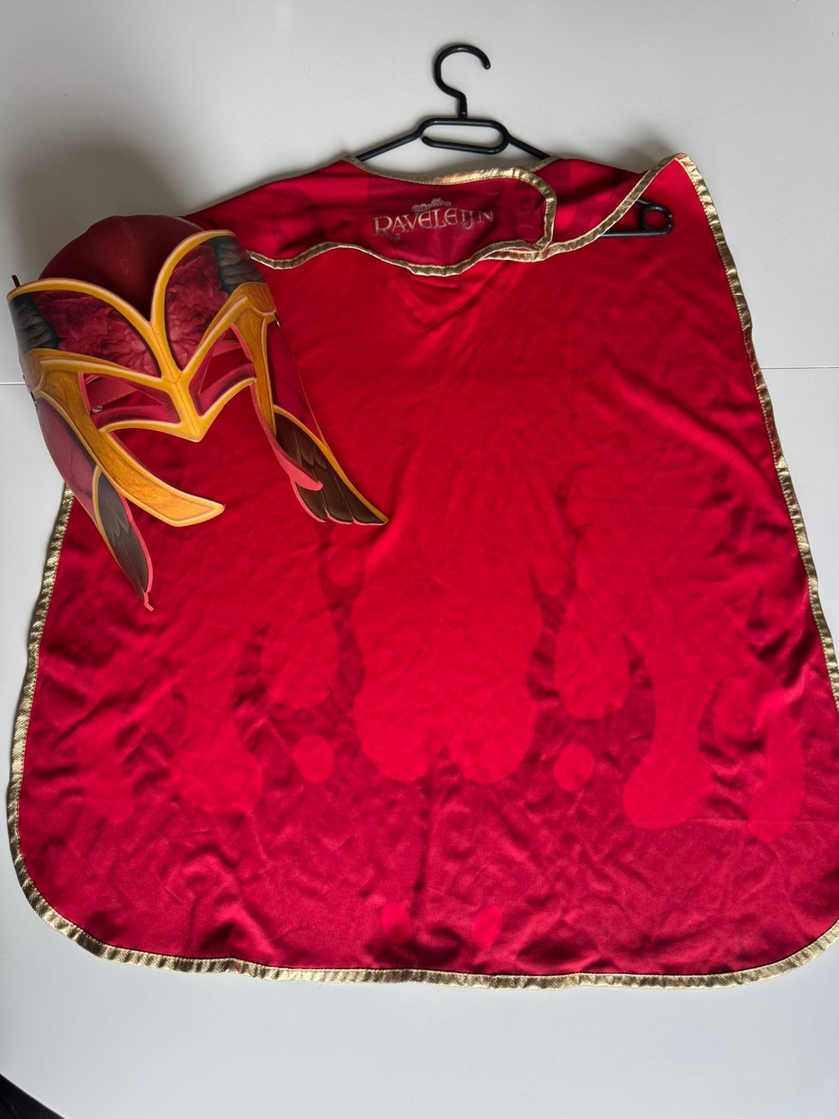 Raveleijn helm en cape van Thomas, Verzamelen, Ophalen of Verzenden, Zo goed als nieuw, Kleding