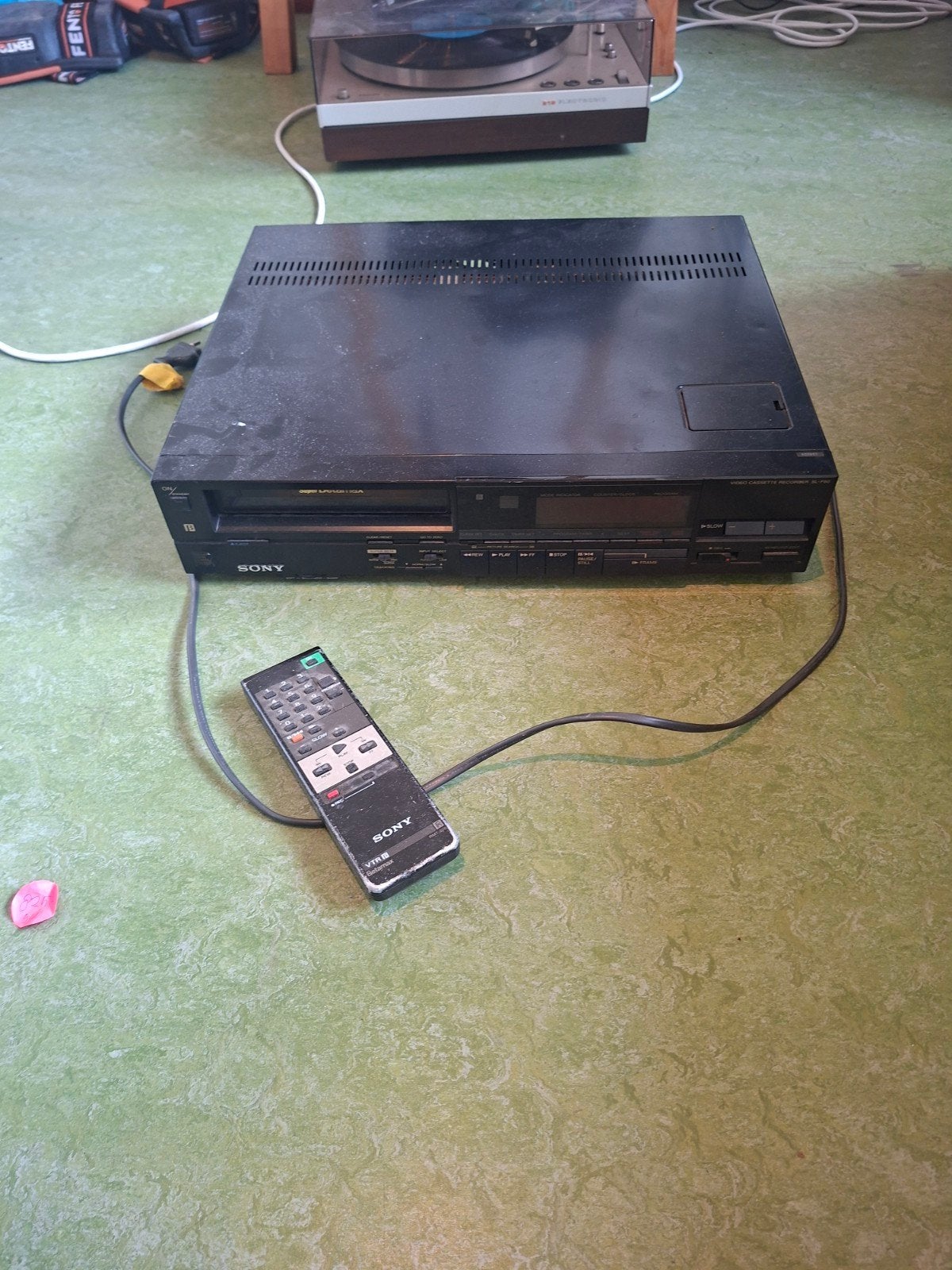 Sony SL-F90 Super Betamax Videorecorder - Defect, Ophalen of Verzenden, Niet werkend, Betamax-speler of -recorder