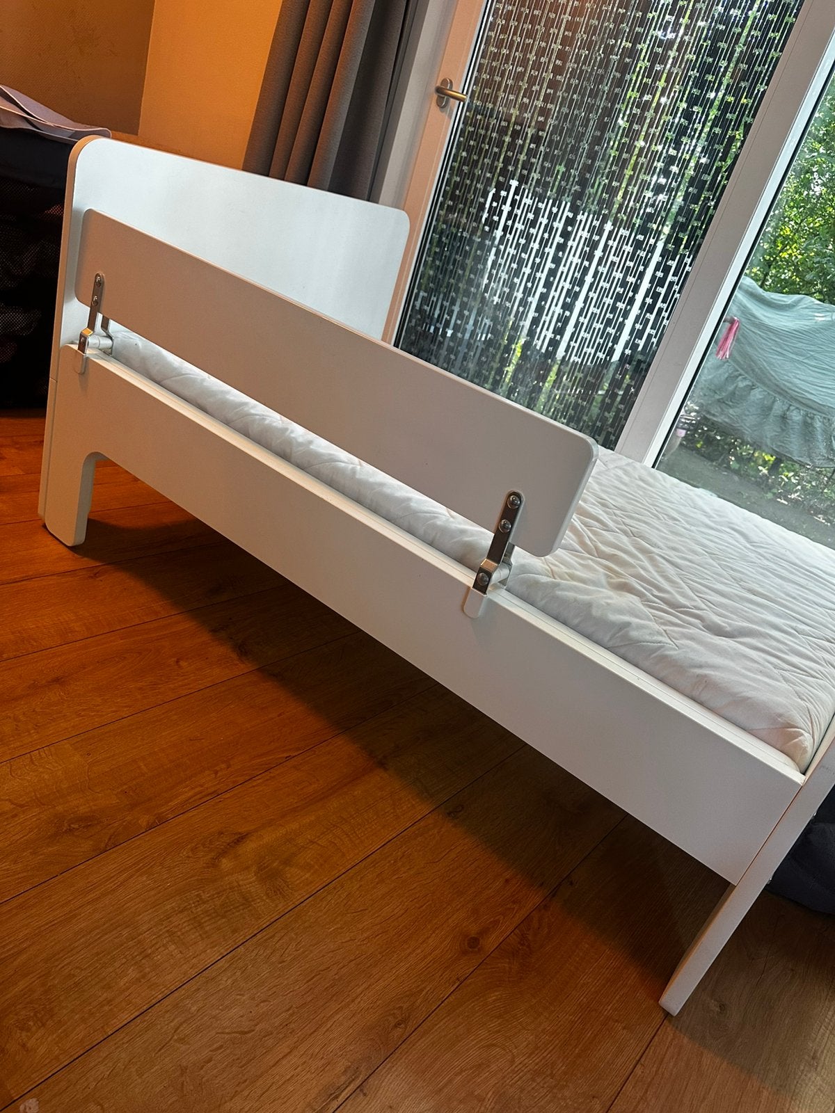 Ikea meegroei bed met matras, Ophalen, 70 tot 85 cm, Zo goed als nieuw, Matras