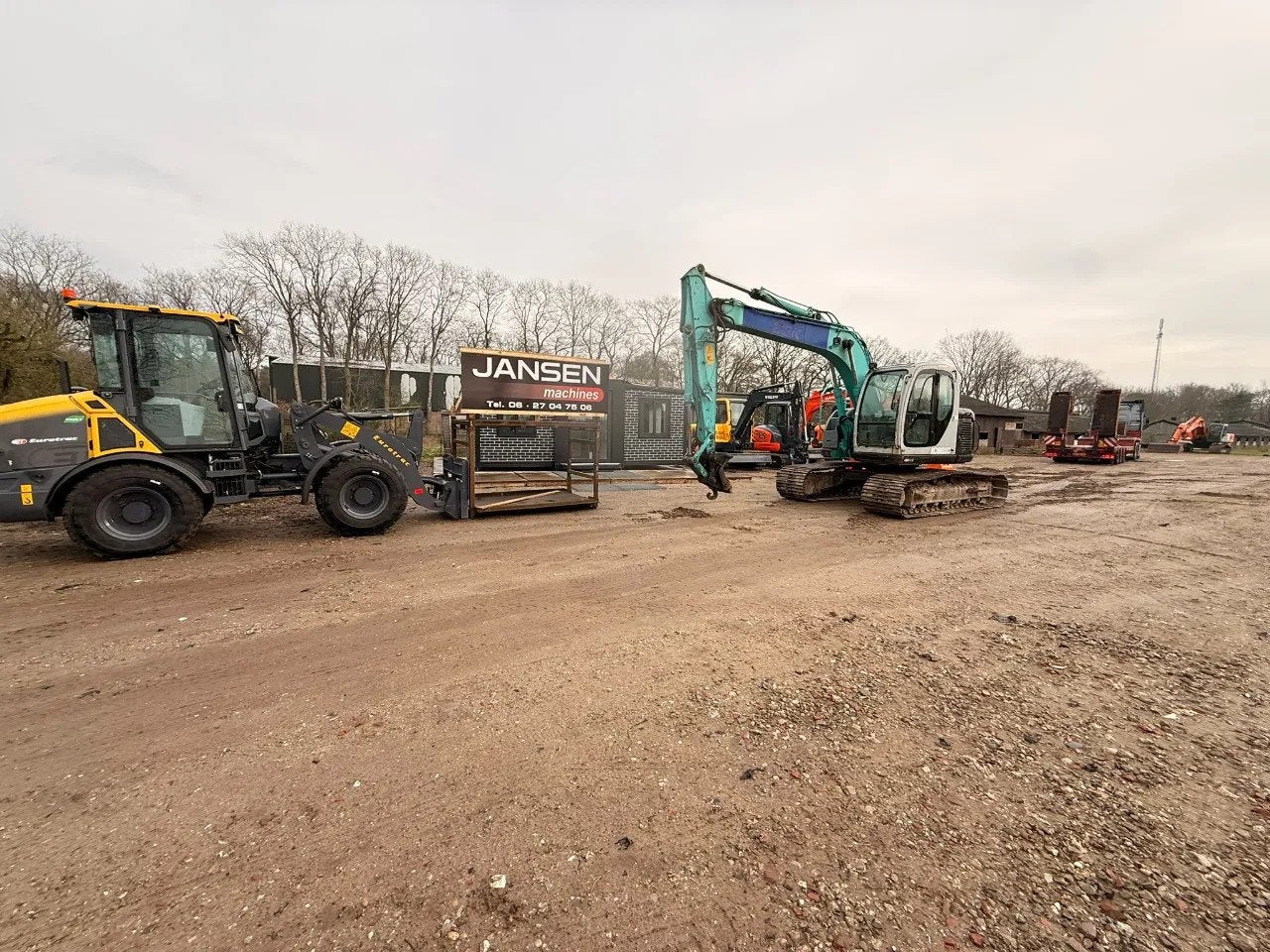 Kobelco SK 135 SRLC (bj 2002), Zakelijke goederen, Jansen Machines, Albert@jansen-machines.com, Topperweg 60
3774 LJ  Kootwijkerbroek, NL
