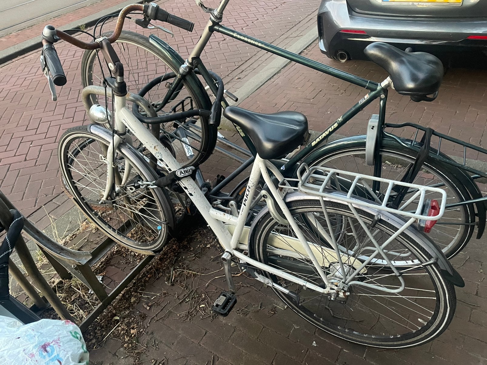 White Puch Bike, Fietsen en Brommers, Fietsen | Tandems, Ophalen of Verzenden, Zo goed als nieuw, Minder dan 49 cm, Minder dan 10 versnellingen