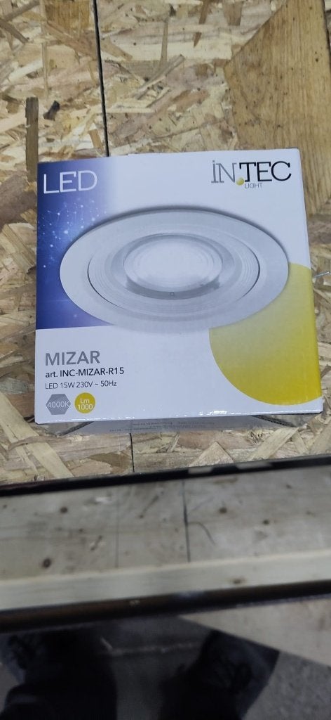 intec mizar inbouw spot, Ophalen of Verzenden, Nieuw, Kunststof, Plafondspot of Wandspot