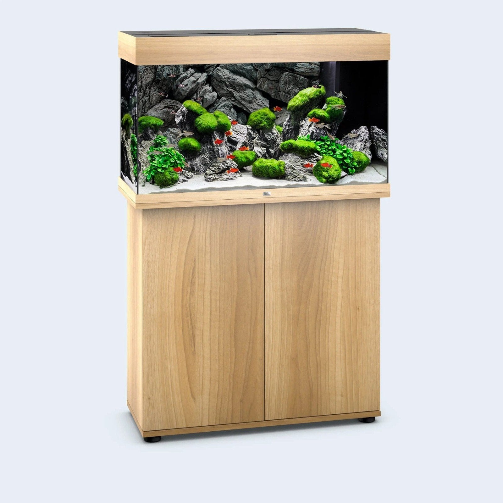 Jewel Rio 125 met onderkast, Dieren en Toebehoren, Ophalen, Gebruikt, Gevuld zoetwateraquarium, Juwel