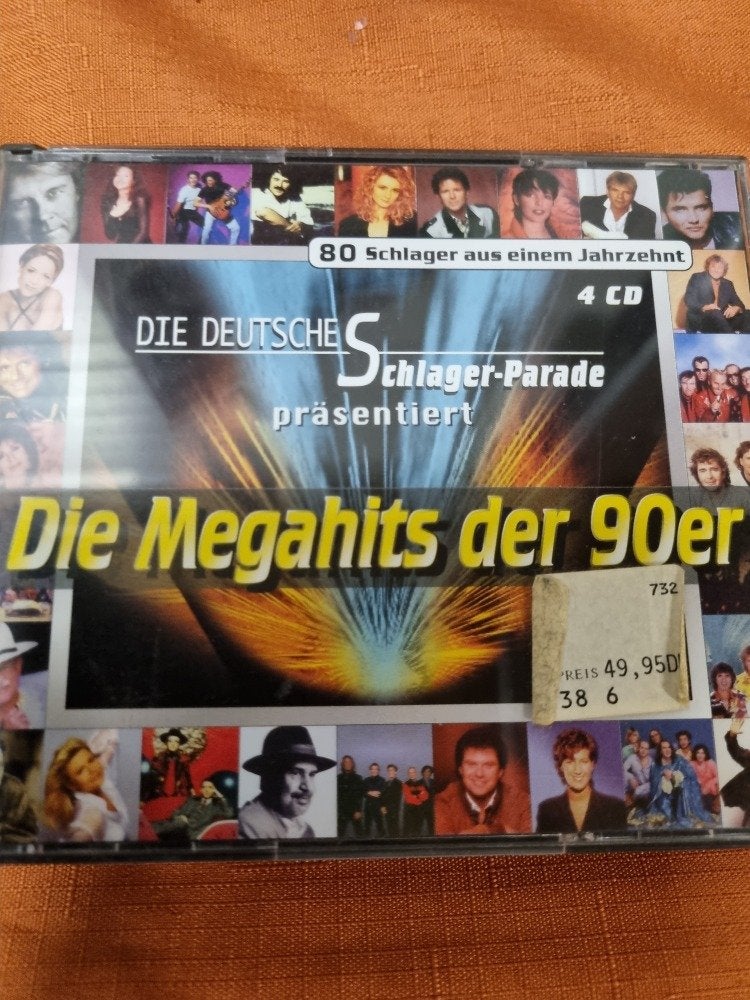 cd die megahits der 90er schlager parade 4x disc, Ophalen of Verzenden