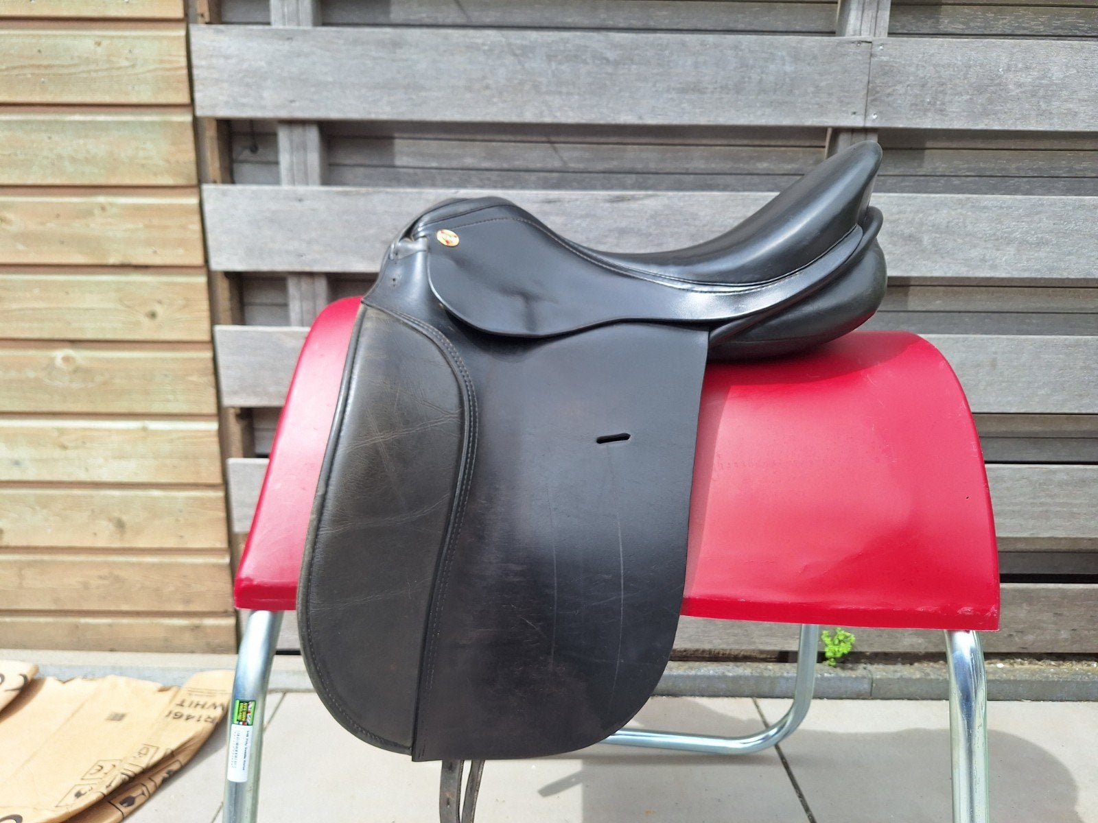 KN Symphony wk45 zwart 150 euro, Gebruikt, Wijd, KN, Dressuur