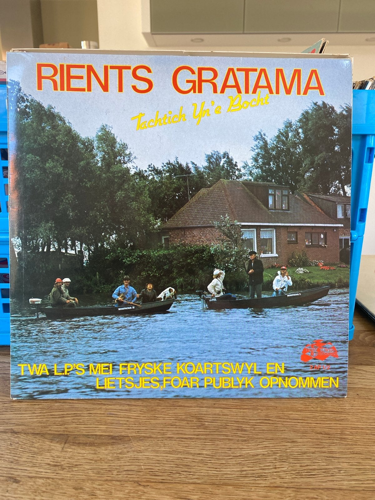 Rients Gratama - Tachtich Yn'e Bocht (Dubbel LP), Ophalen, Gebruikt, 12 inch, Dubbel-LP