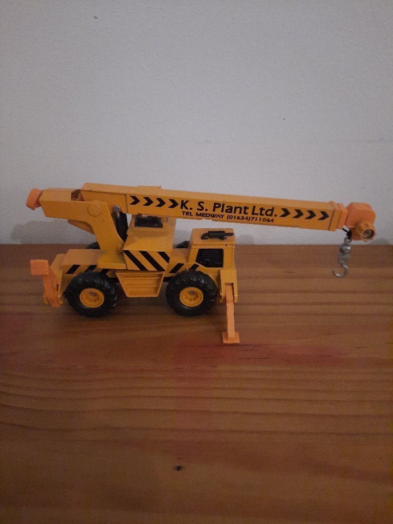 Corgi. Mobile crane. Doe een redelijk bod, Hobby en Vrije tijd, Ophalen of Verzenden, Bus of Vrachtwagen, Corgi