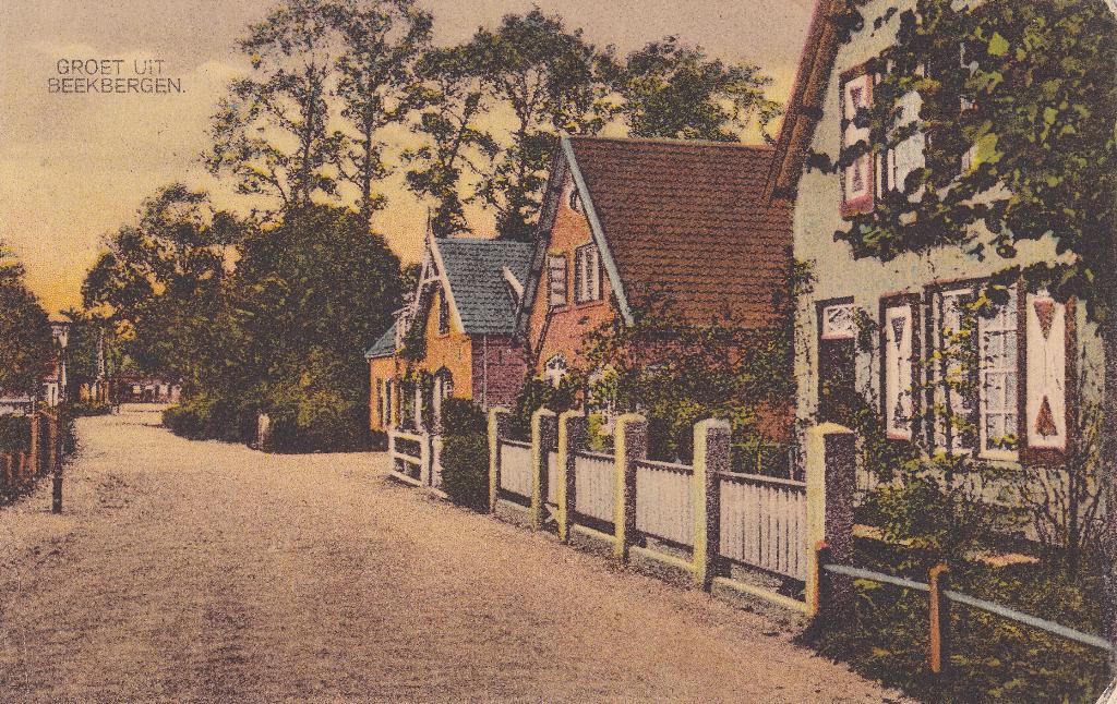 Beekbergen - Groet uit..., Ophalen of Verzenden, 1920 tot 1940, Gelopen, Gelderland