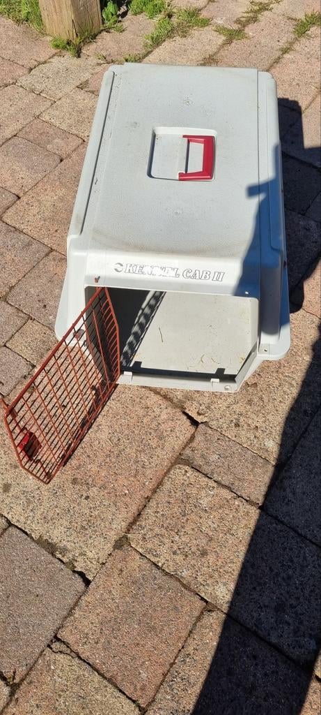 Kennel cab 2 transportbox, Ophalen