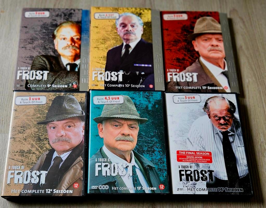 A Touch of Frost - Seizoen 9 t/m 14 DVD boxen, Ophalen of Verzenden