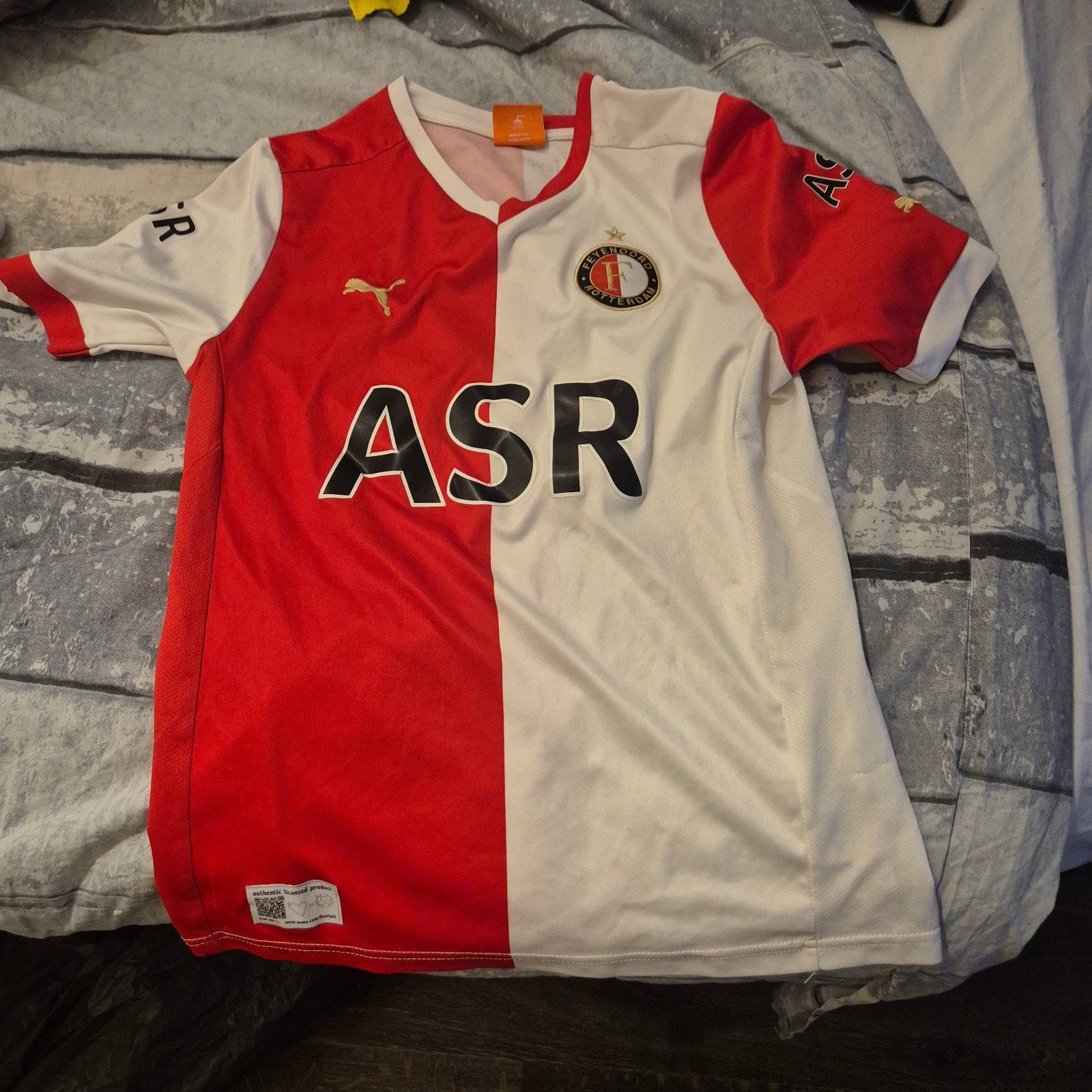 Feyenoord Thuisshirt Puma ASR Maat 152 (YL), Puma, Overige maten, Ophalen of Verzenden, Voetbal
