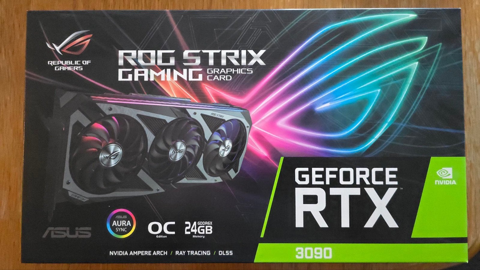 ASUS ROG Strix GeForce RTX 3090 OC, Ophalen, Gebruikt, GDDR6, PCI-Express 4