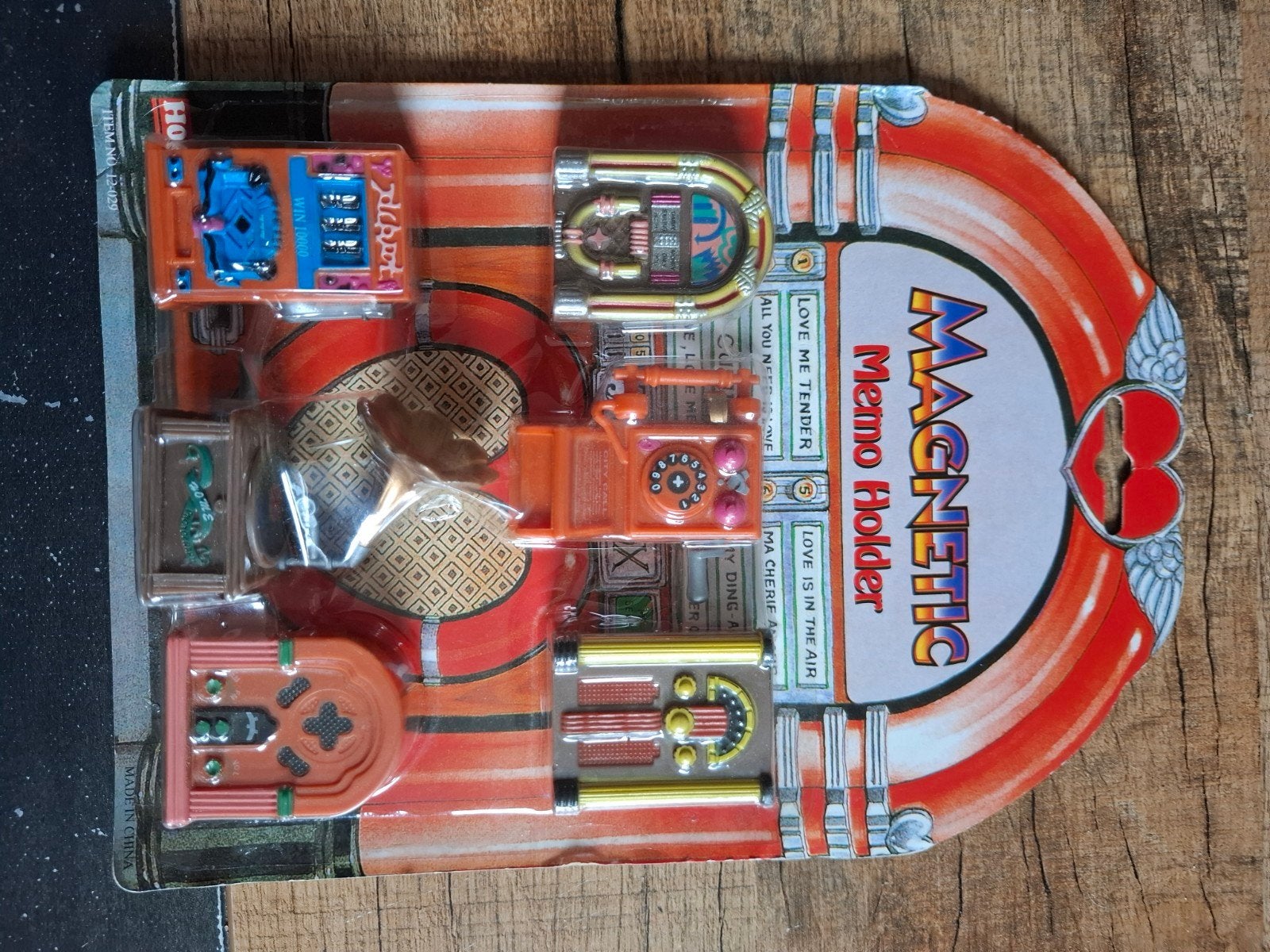 Vintage Magnetische Memohouders - Jukebox Design, Ophalen of Verzenden, Nieuw