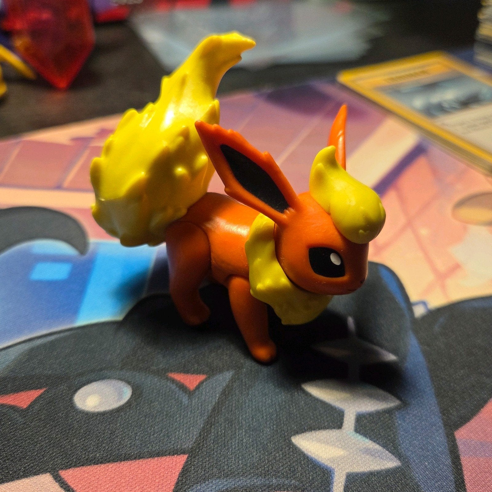 Flareon TOMY Figuur Pokemon, Verzamelen, Poppetjes en Figuurtjes, Ophalen of Verzenden, Zo goed als nieuw