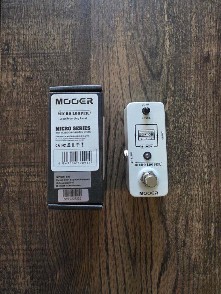 Mooer micro looper, Muziek en Instrumenten, Effecten, Ophalen, Zo goed als nieuw