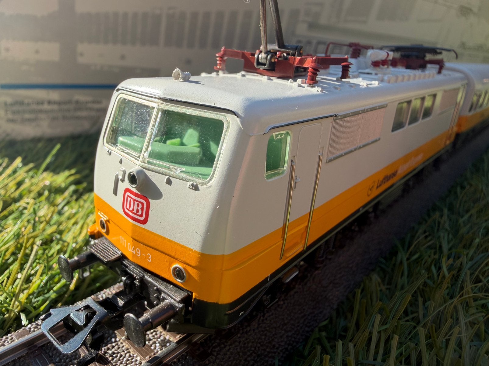 Märklin HO 2867 Lufthansa Airport set MFX, Ophalen of Verzenden, Zo goed als nieuw, Wisselstroom, Märklin