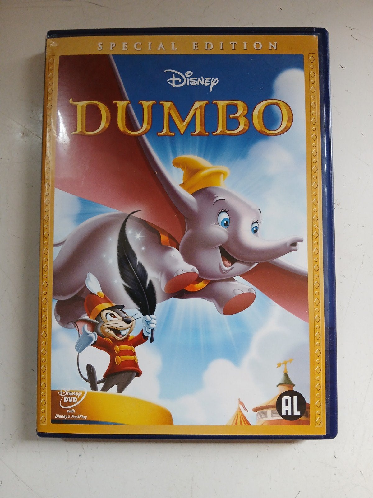 Disney Dumbo Special Edition DVD - Zo goed als nieuw, Alle leeftijden, Ophalen of Verzenden, Avontuur, Film