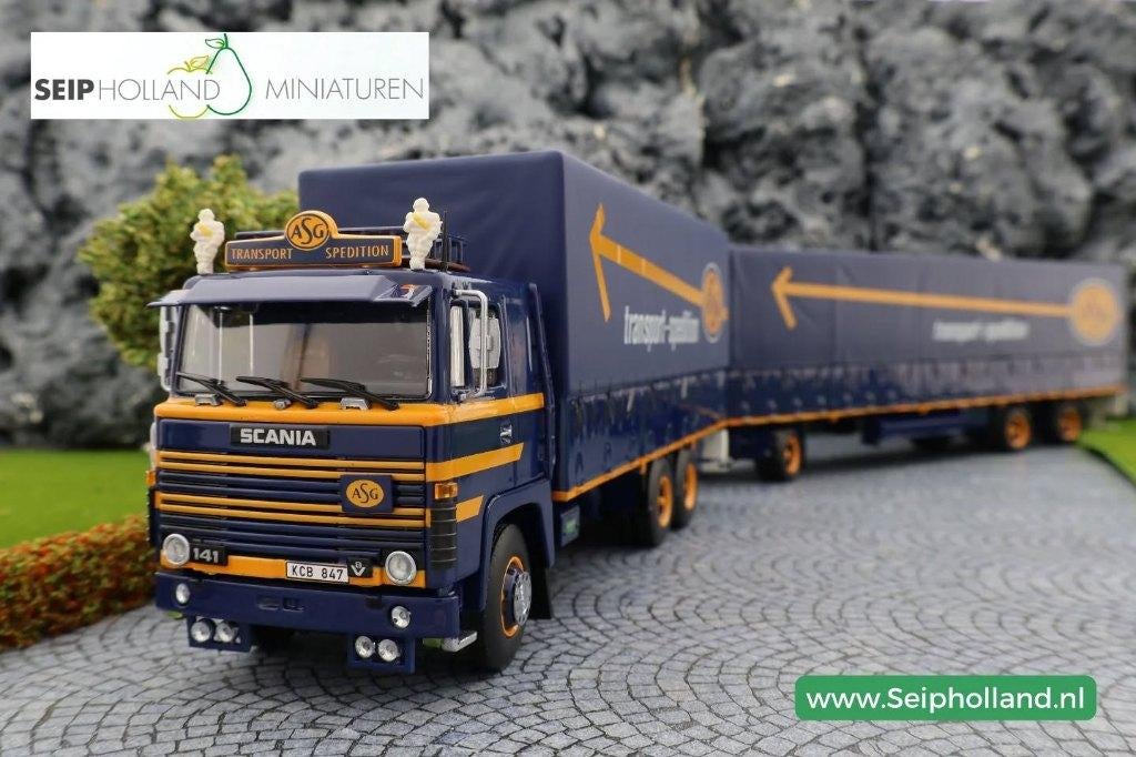 TEKNO ASG Sigurdsson Scania truck zweedse aanhanger, Info@seipholland.nl, NL, Nieuw, Bus of Vrachtwagen