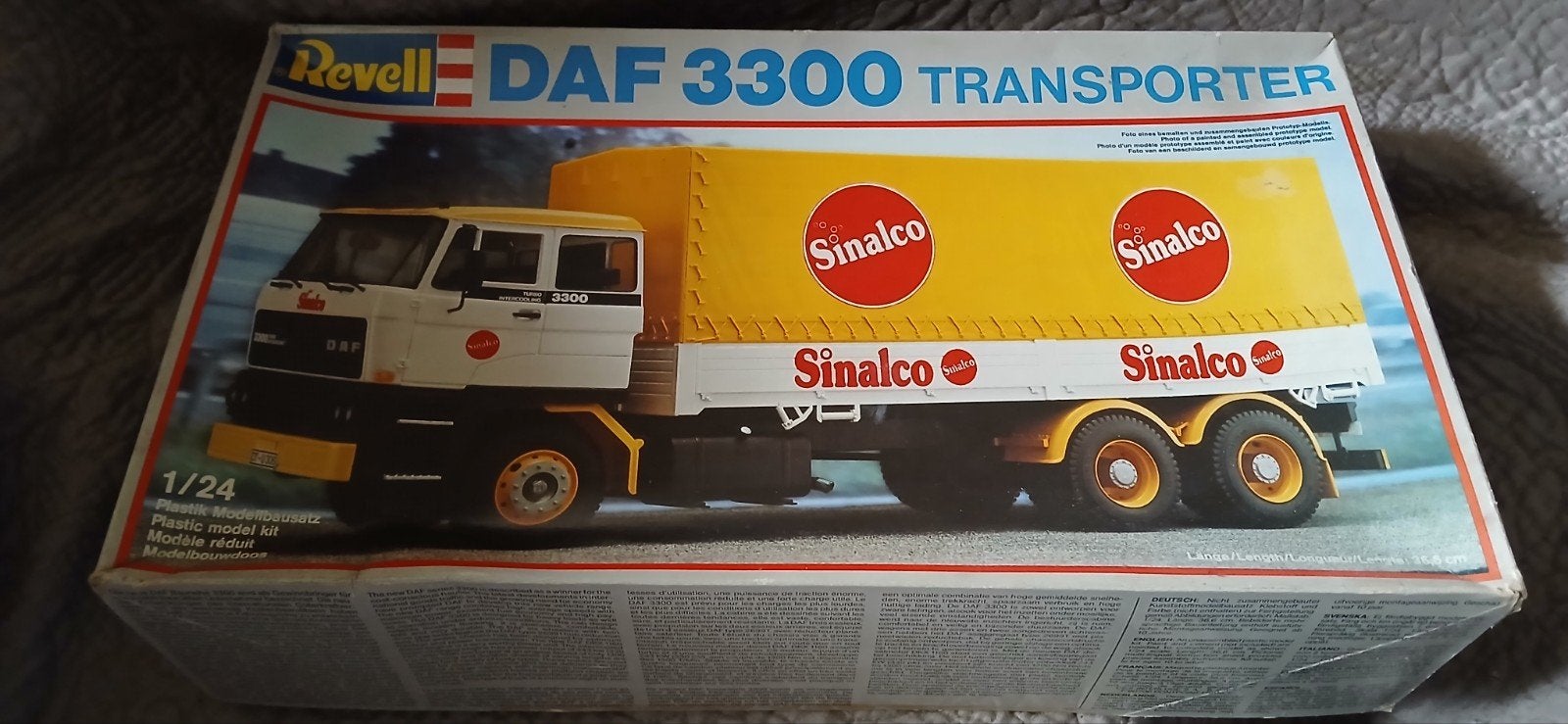 Bouwdoos Revell:  DAF 3300 Transporter, Sinalco, schaal 1:24, 1:50 of kleiner, Revell, Nieuw, Ophalen of Verzenden