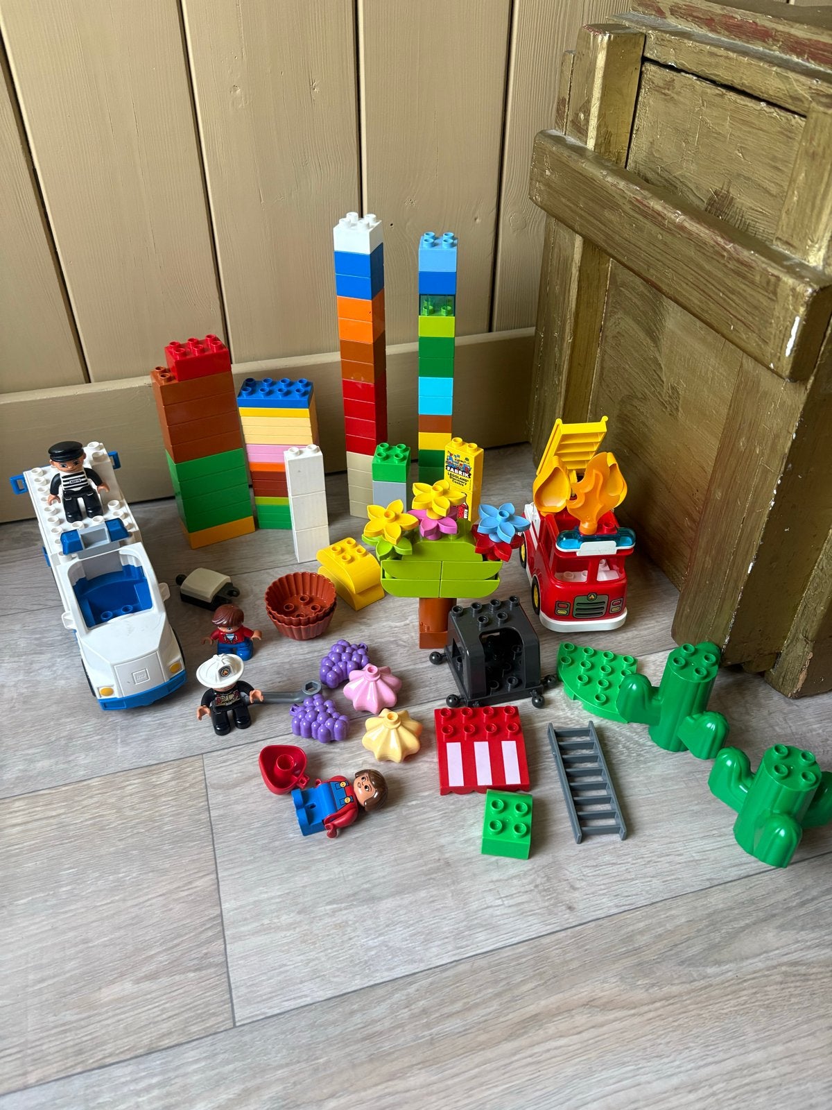 Diverse lego duplo., Inclusief minifiguren, Gebruikt, Ophalen of Verzenden, Duplo