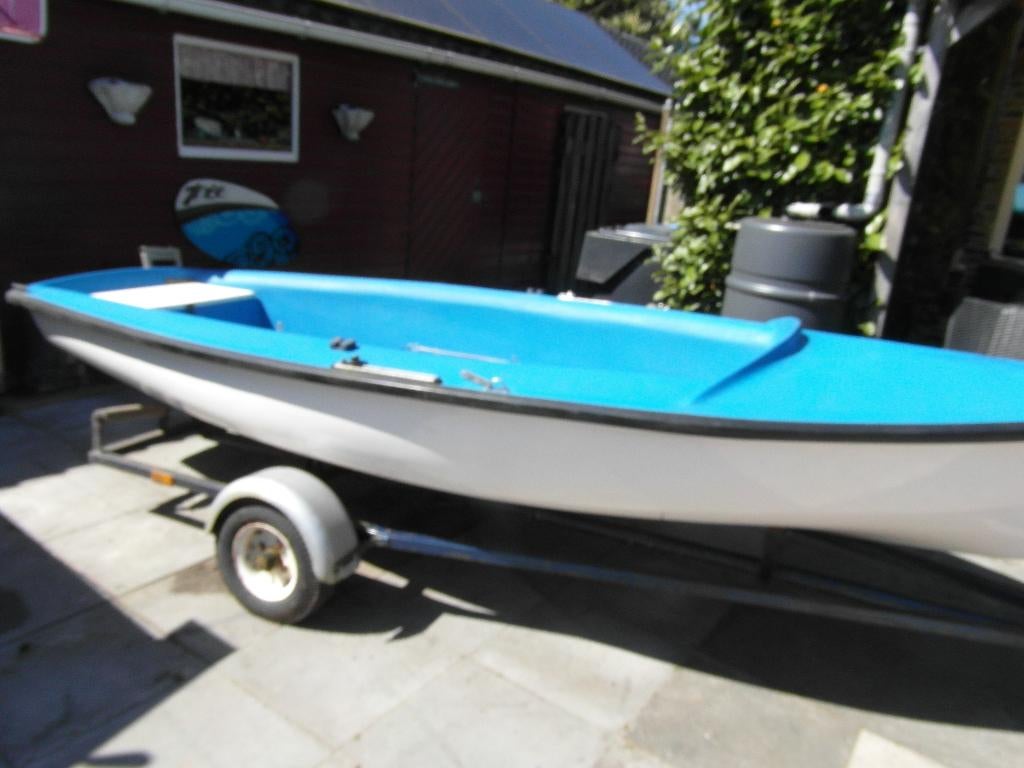 polyesterZeilboot, Ophalen of Verzenden, Gebruikt, Tuigage en Masten, Zeilboot