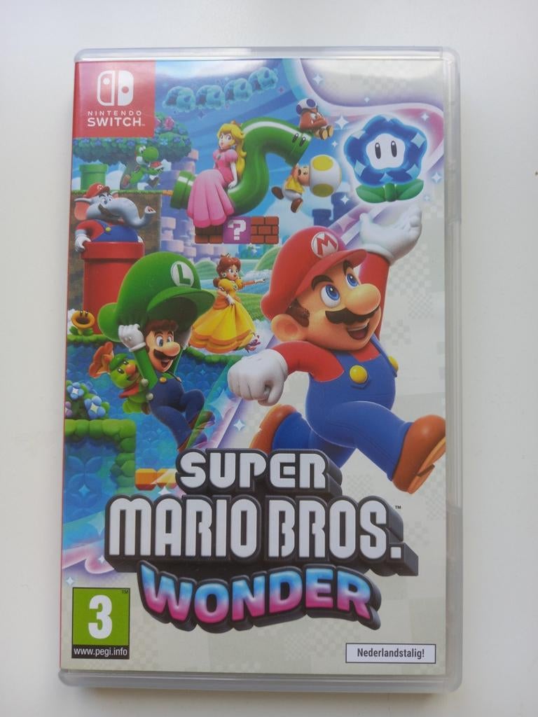 Nintendo Switch Super Mario Bros Wonder, Avontuur en Actie, Ophalen of Verzenden, Zo goed als nieuw, 3 spelers of meer