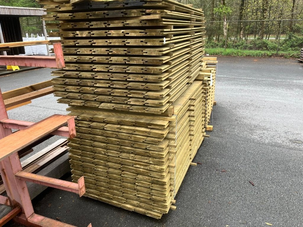 Schuttingplank geïmpregneerd 19x145mm 180cm nr. 520, Tuin en Terras, Ophalen, Nieuw, 250 cm of meer, Planken
