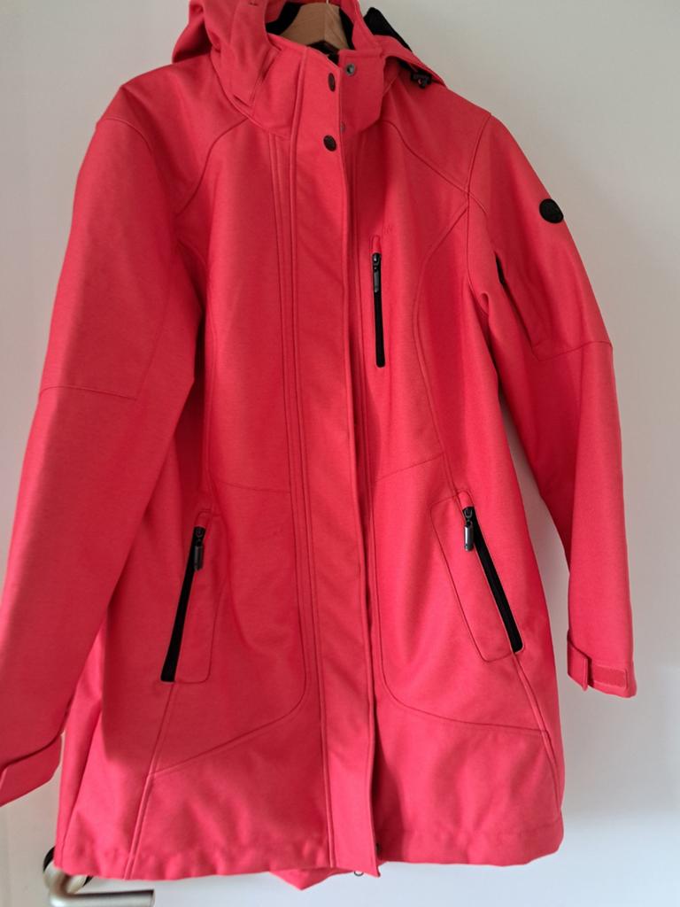 Human nature jas XXL, rood, Kleding | Dames, Ophalen of Verzenden, Zo goed als nieuw, Blauw