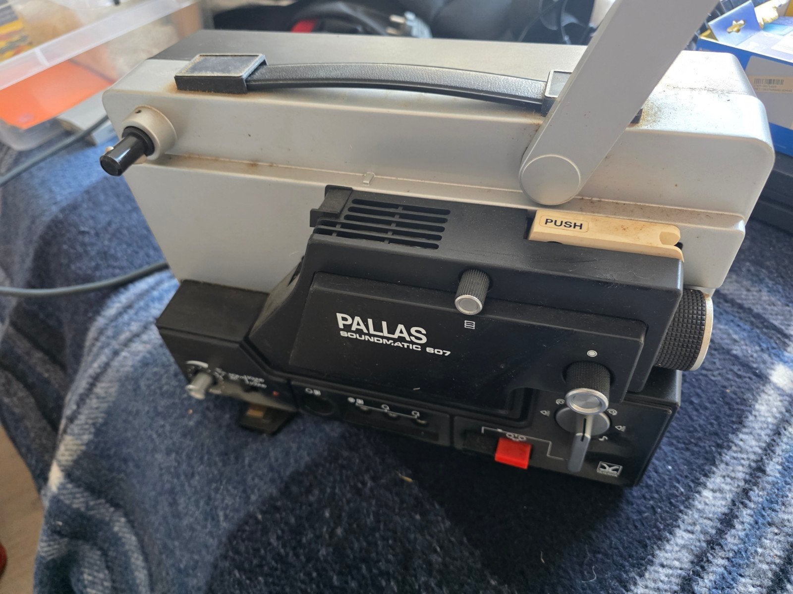 Pallas Soundmatic 607 Super 8 Filmprojector, Ophalen of Verzenden, Pallas, Overige resoluties, Gebruikt
