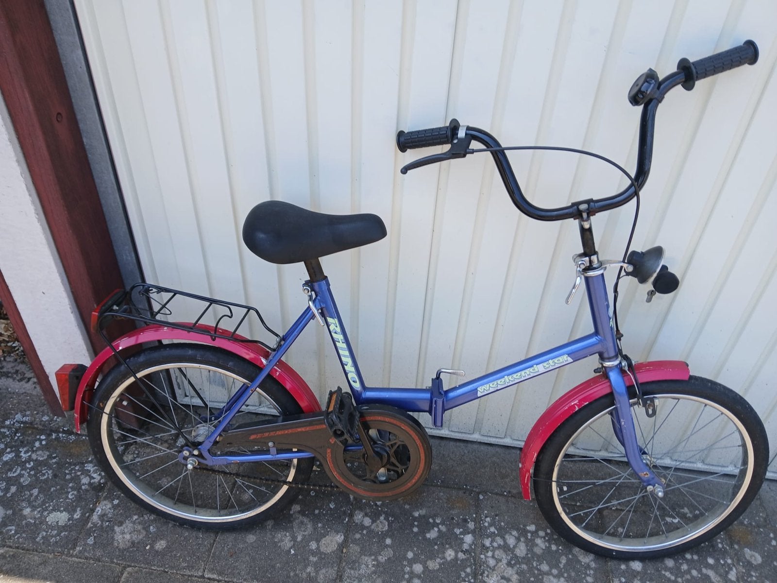 Vouwfiets 20 inch Weekend Star - Compact en Handig, Fietsen en Brommers, Fietsen | Vouwfietsen, 20 inch of meer, Gebruikt, Totaal opvouwbaar